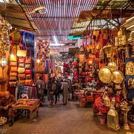 Cosy Appart Private Riad Jemaa El Fna Marrakesh Bagian luar foto