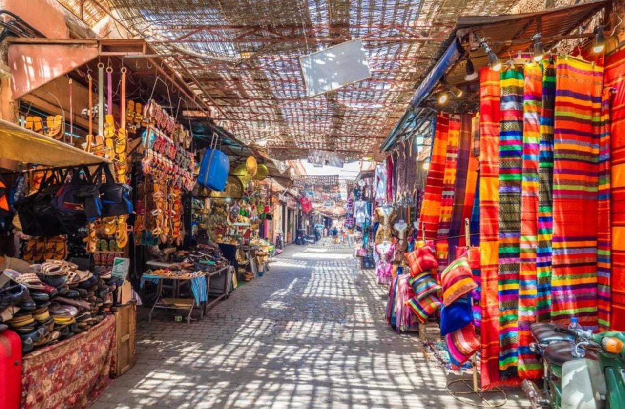 Cosy Appart Private Riad Jemaa El Fna Marrakesh Bagian luar foto