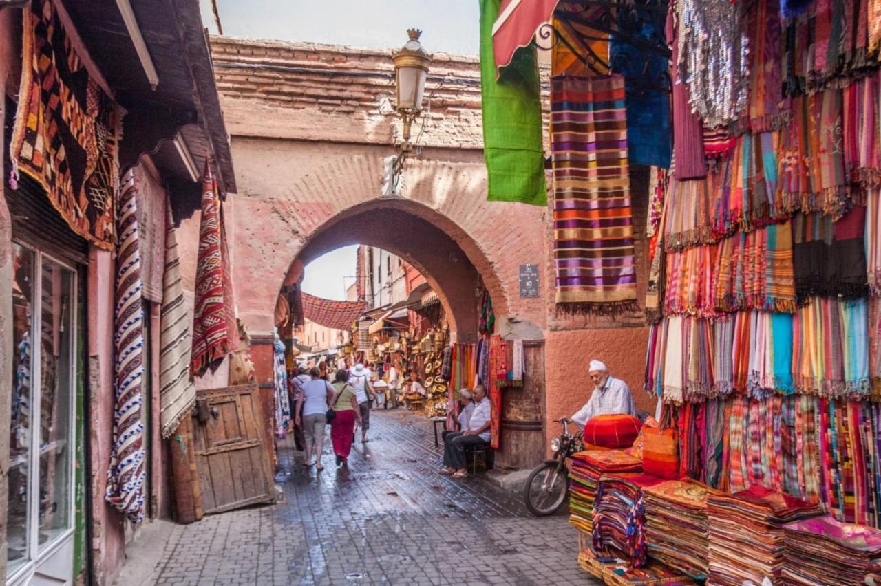 Cosy Appart Private Riad Jemaa El Fna Marrakesh Bagian luar foto
