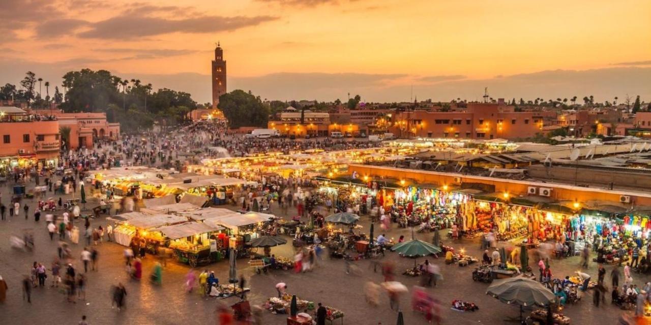 Cosy Appart Private Riad Jemaa El Fna Marrakesh Bagian luar foto